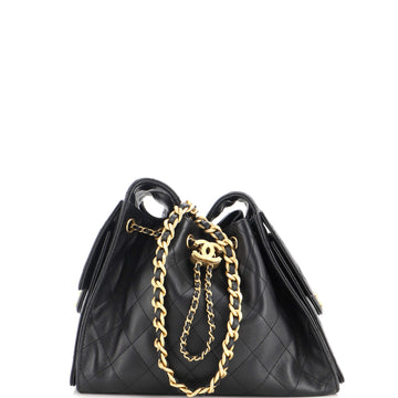 25 Hobo Bag Quilted Caviar Small