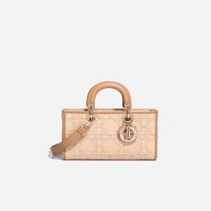 Dior Lady D-Joy Medium Wicker / Calf Beige