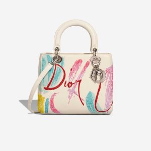 Dior Lady Medium Calf / Sequins White / Multicolour