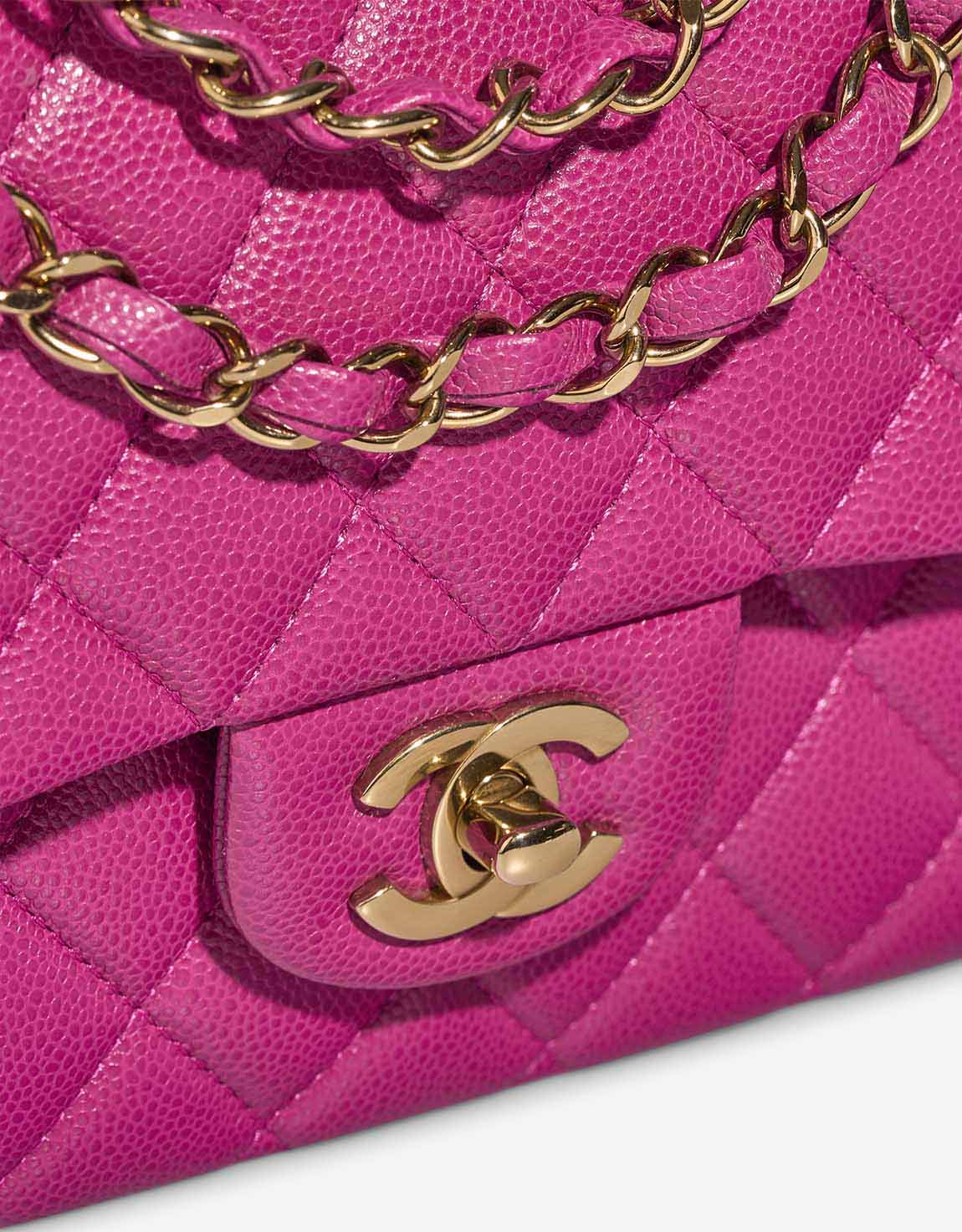 Chanel Timeless Medium Caviar Violet - 图片 8