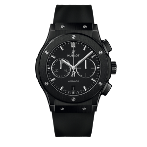 Hublot Classic Fusion Chronograph Black Magic, 42mm with Matte Black Dial