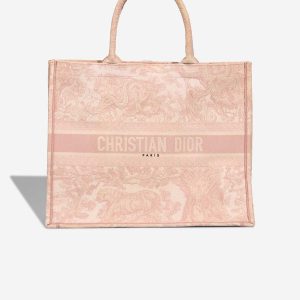 Dior Book Tote Large Toile de Jouy Light Pink
