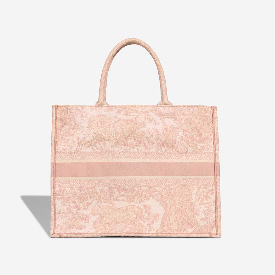 Dior Book Tote Large Toile de Jouy Light Pink - 图片 4