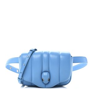 X AMBUSH Nappa Serpenti Crossbody Bag Blue