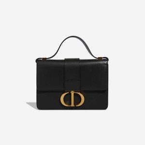 Dior 30 Montaigne Calf Black