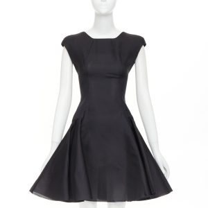 Women's Victoria Beckham tailored cap sleeve structured dress