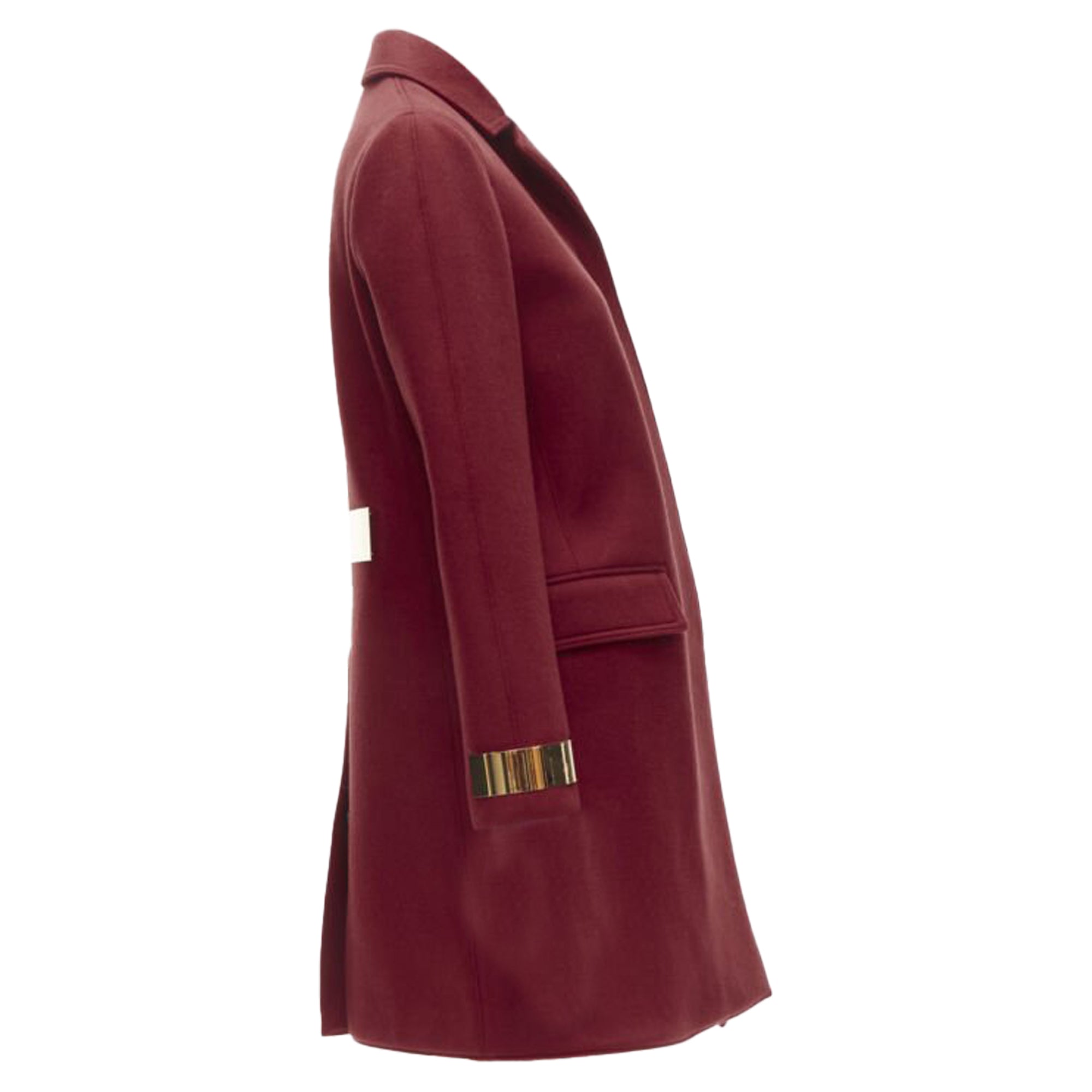 Women's Burberry Prorsum cashmere blend metal bar coat - Image 5