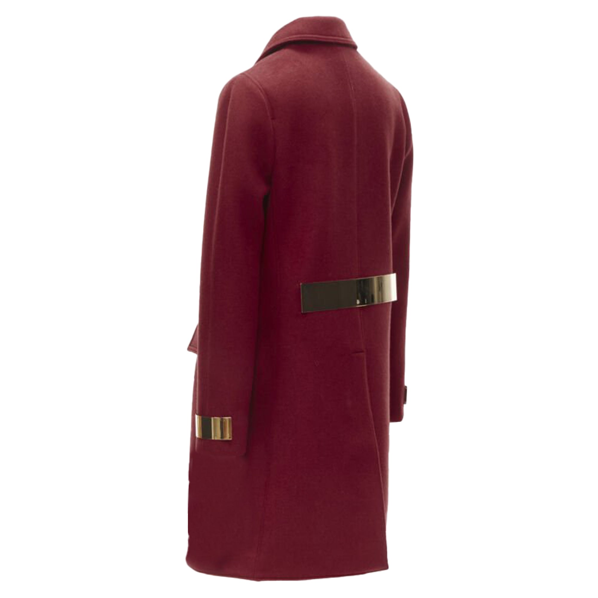 Women's Burberry Prorsum cashmere blend metal bar coat - Image 6