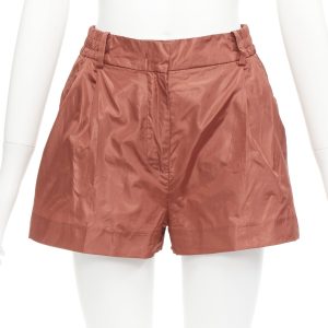 Women's Valentino Piccioli silk high waisted dress shorts
