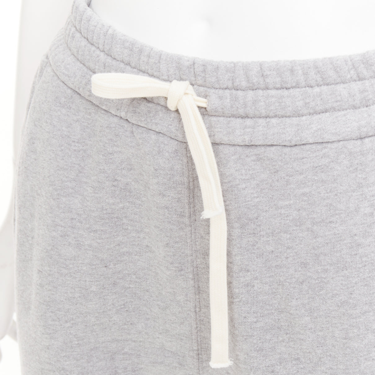 Women's Miu Miu cotton jersey logo applique jogger pants - Image 7