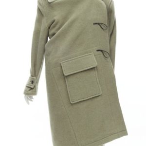Women's Balenciaga Runway Pulled toggle wrap coat