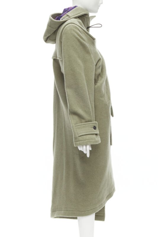 Women's Balenciaga Runway Pulled toggle wrap coat - Image 5
