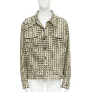 Men's Fendi Forever Bamboo FF Zucca cotton jacket