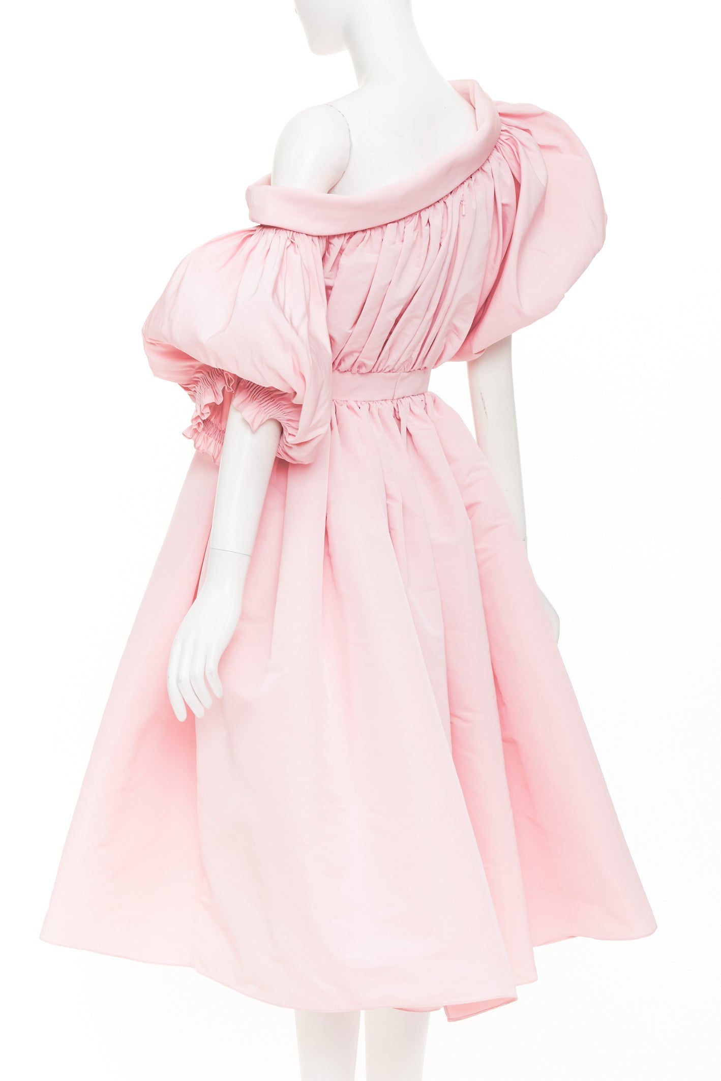 Women's Alexander McQueen anemone faille dress - Image 6