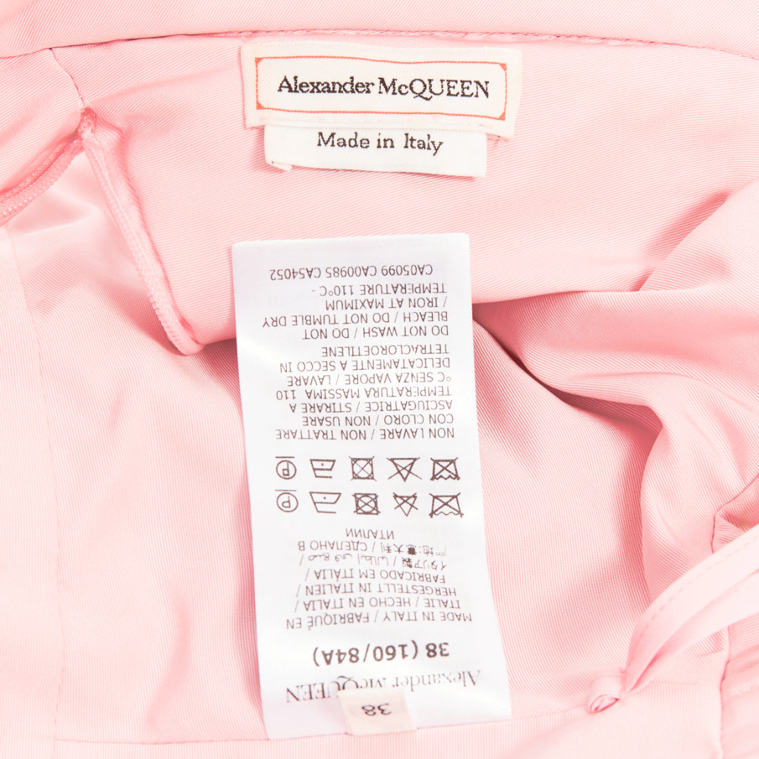 Women's Alexander McQueen anemone faille dress - Image 8