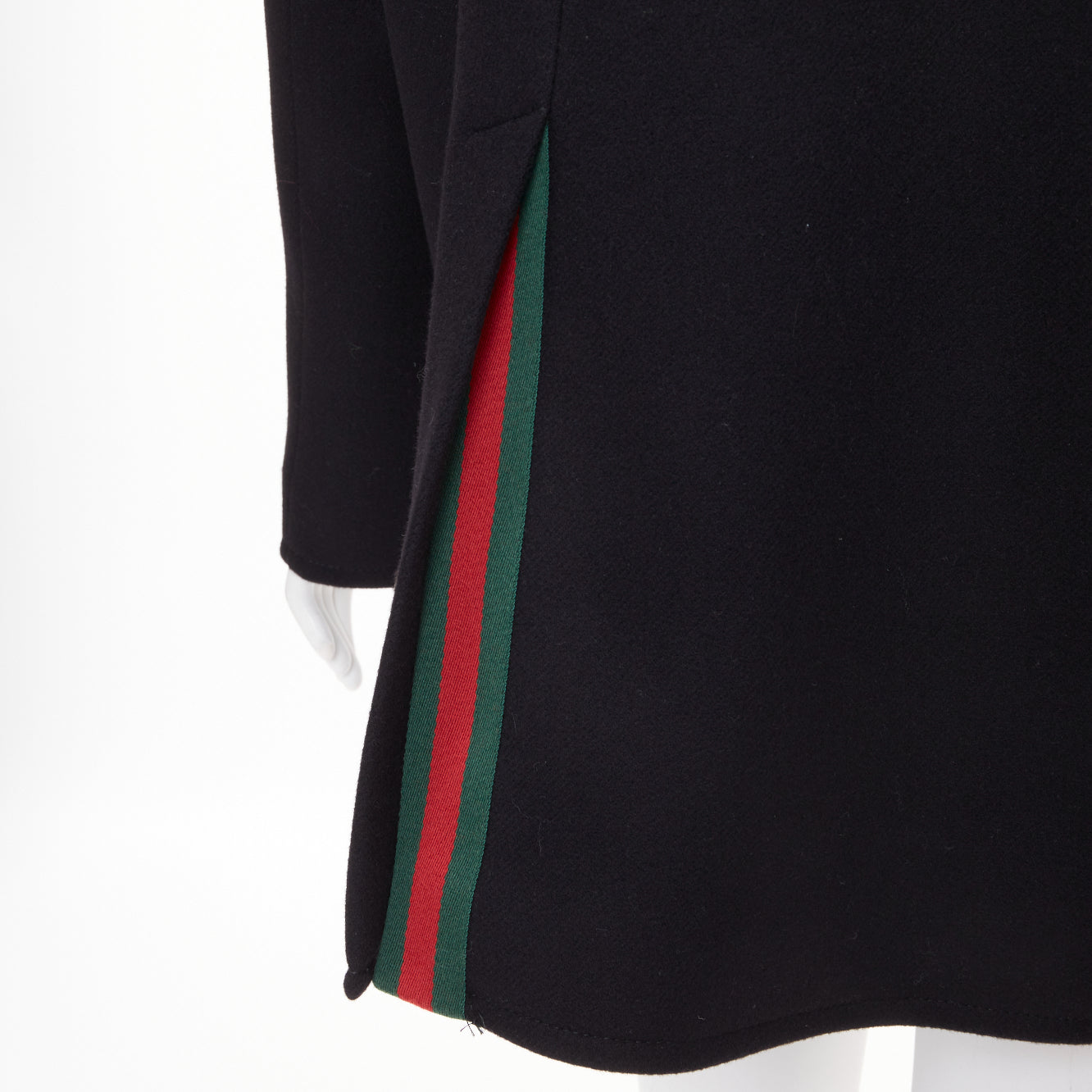 Women's Gucci G button wool double breasted coat - Image 8