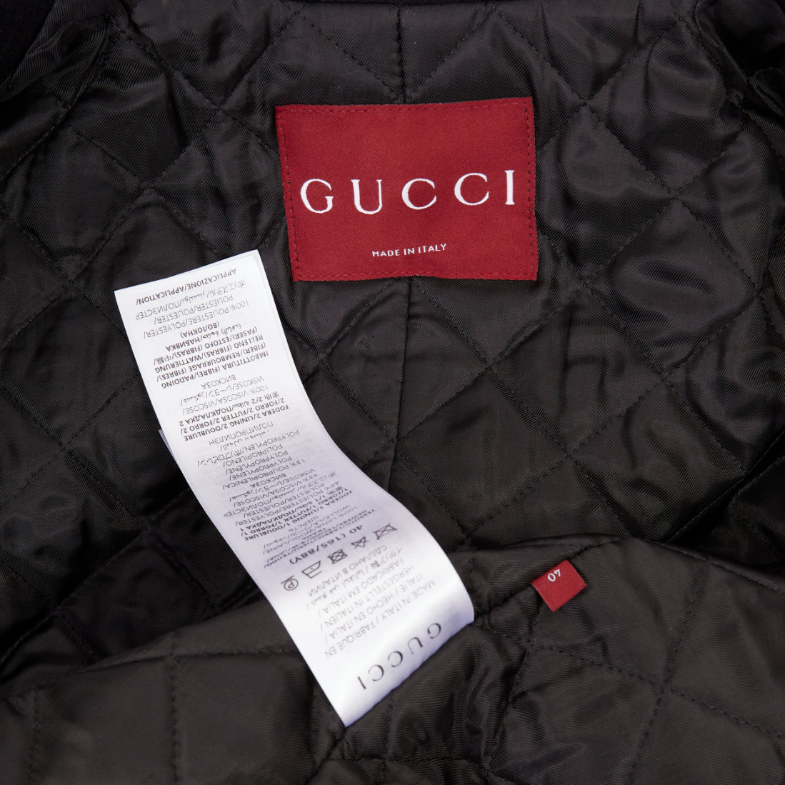 Women's Gucci G button wool double breasted coat - Image 9