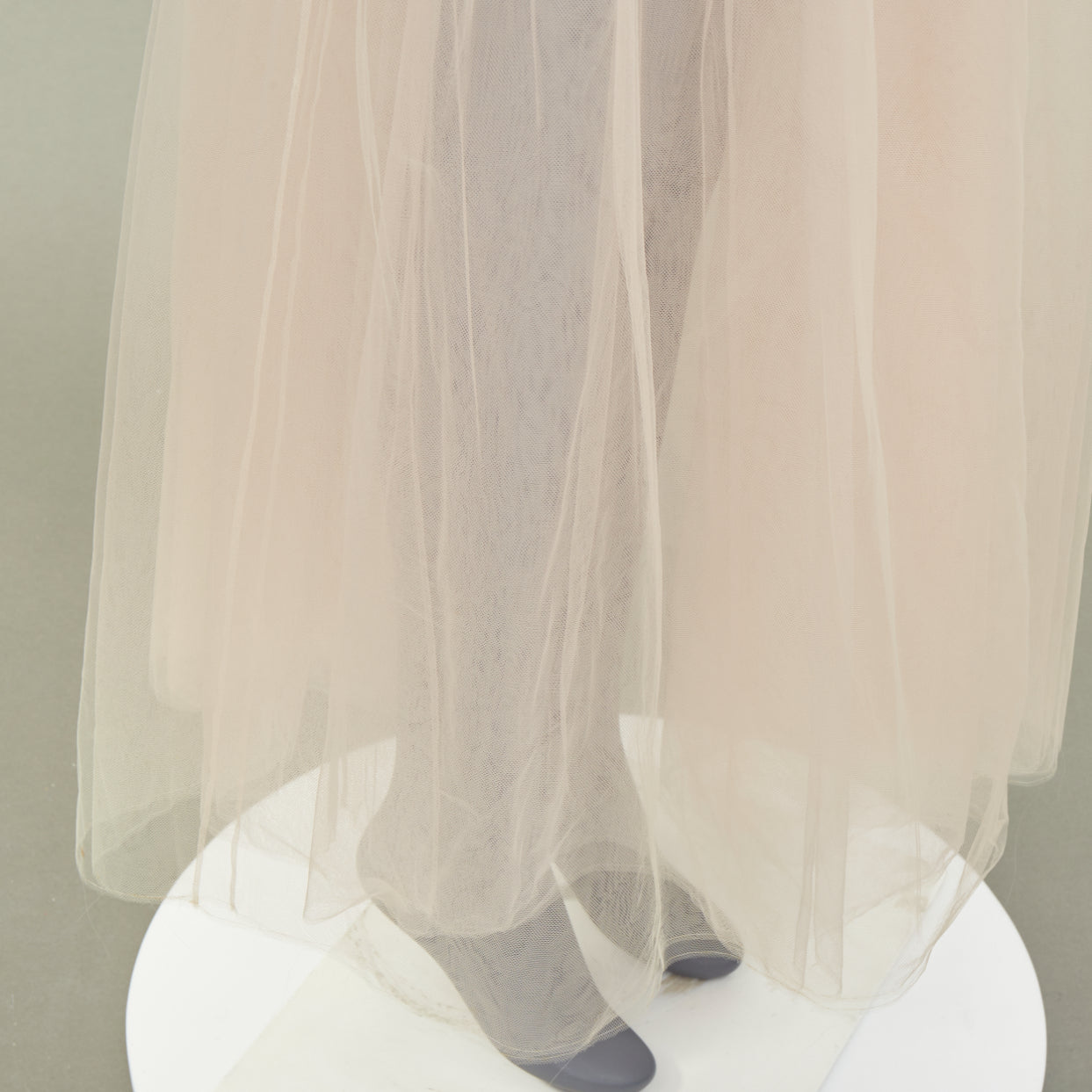 Women's Valentino mesh tulle embroidered midi skirt - Image 7