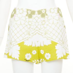 Women's Valentino floral jacquard mini shorts