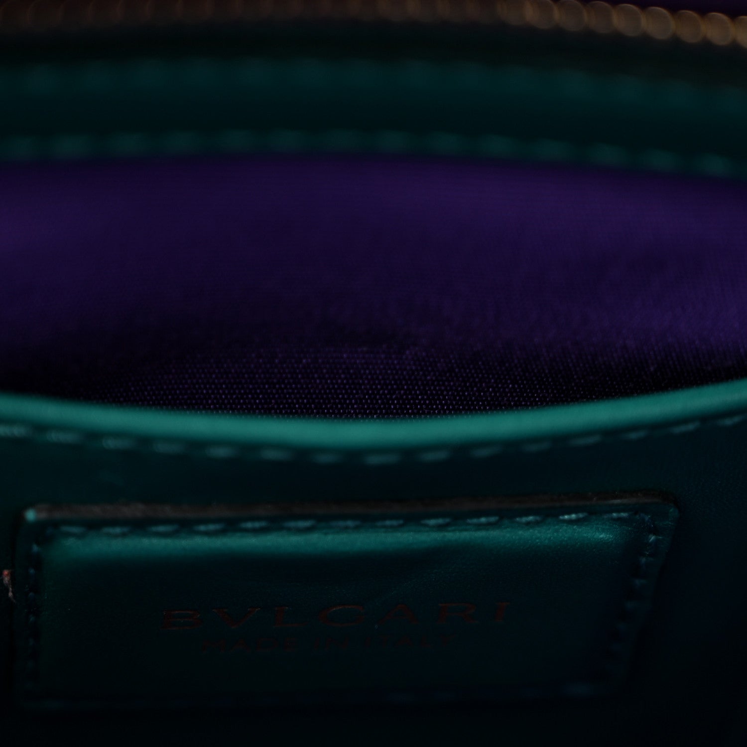 Calfskin Serpenti Forever Snake Strap Crossbody Bag Emerald Green - Image 7