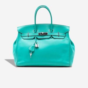 Hermès Birkin 35 Swift Bleu Lagon