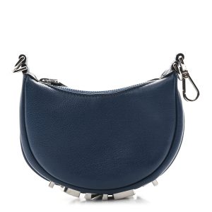 Vitello Grace New Matte Nano Fendigraphy Hobo Charm Mirto