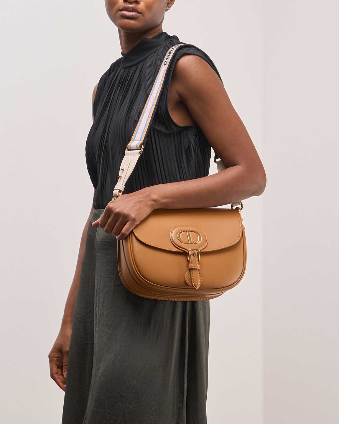 Dior Bobby Medium Lamb Light Brown - 图片 2