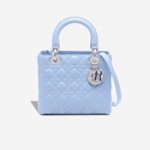 Dior Lady Medium Lamb Light Blue