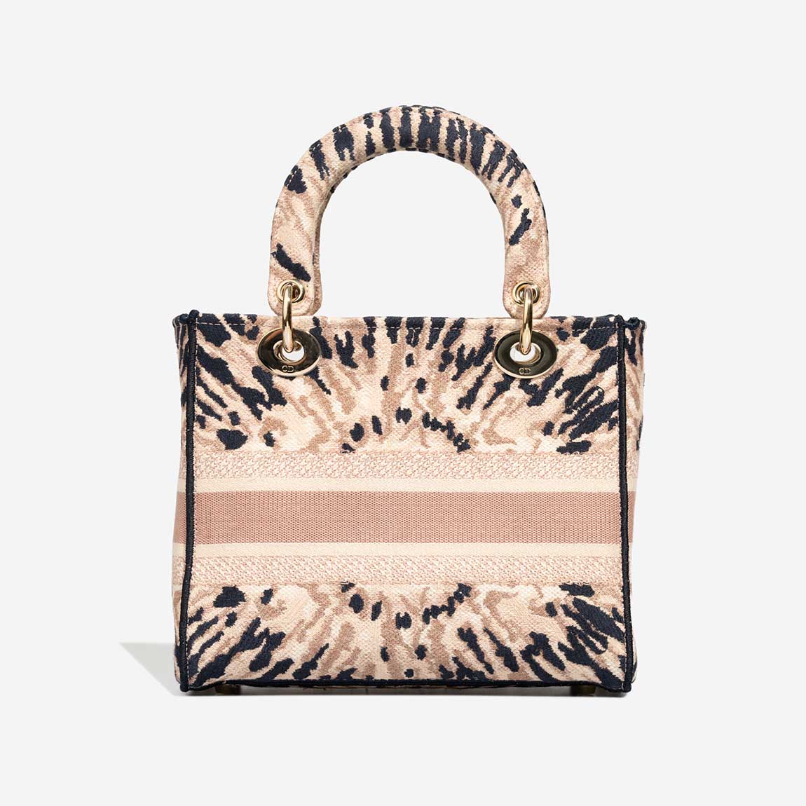 Dior Lady Medium Canvas Beige / Multicolour - 图片 4