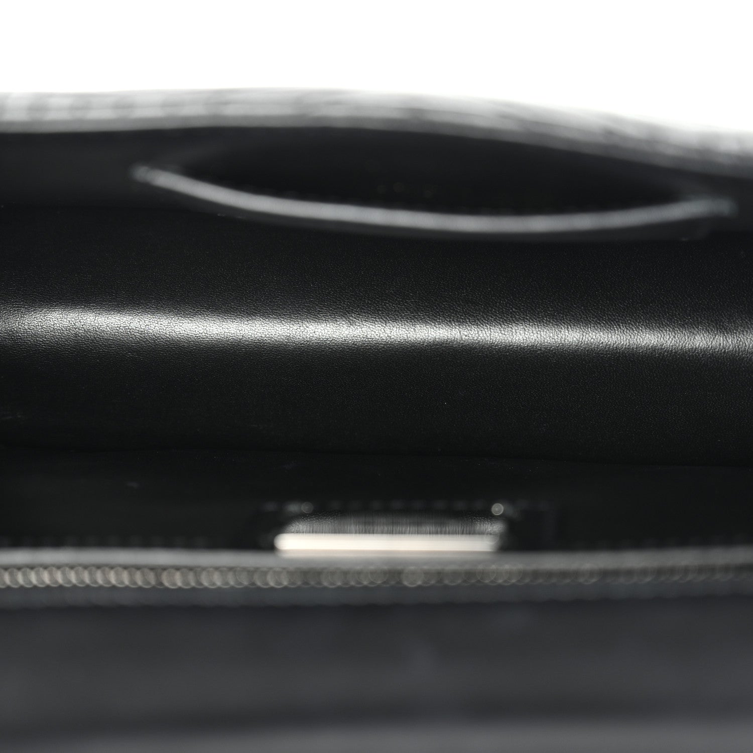Quilted Nappa Smooth Calfskin Serpenti Forever Diamond Blast Shoulder Bag Black - Image 6