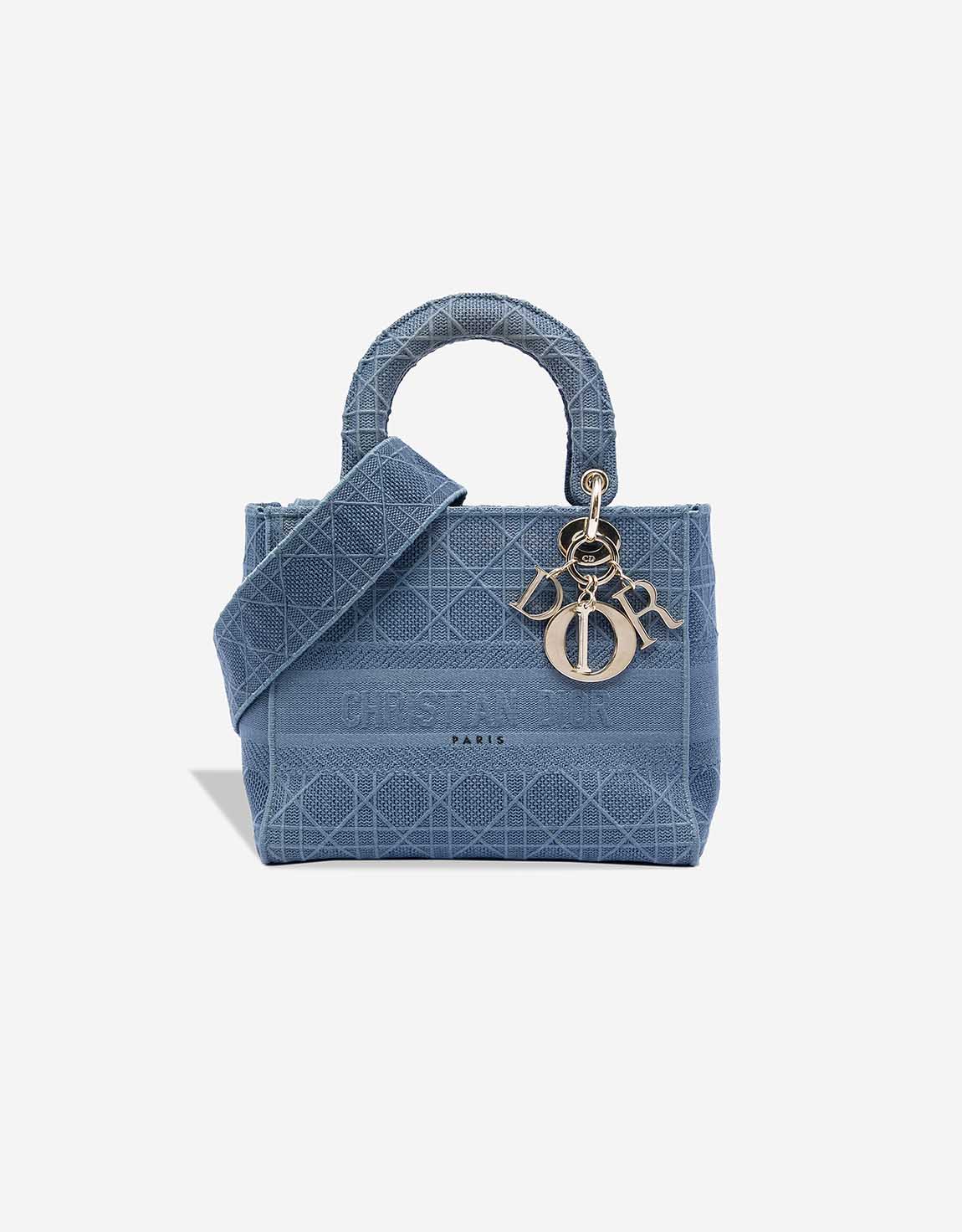 Dior Lady D-Lite Medium Canvas Blue