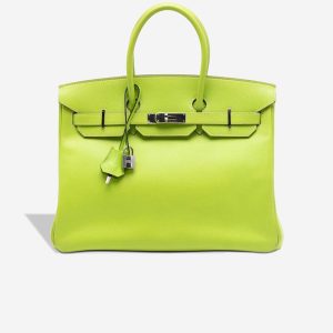 Hermès Birkin 35 Candy Collection Epsom Kiwi / Lichen