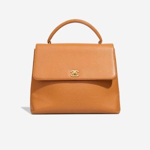 Chanel Timeless Handle Large Caviar Brown
