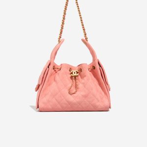 Chanel 25 Small Suede Pink