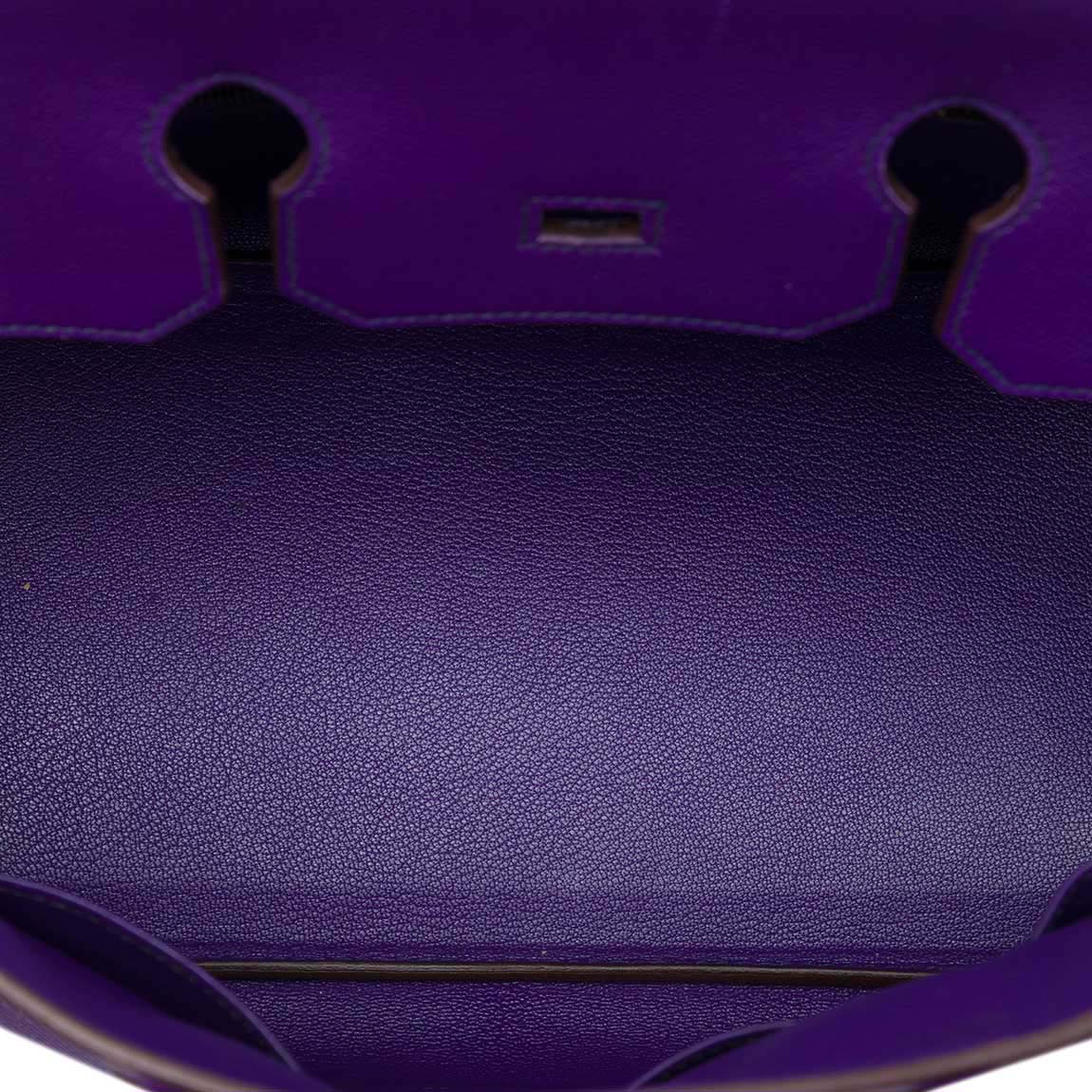 Hermès Birkin 35 Epsom Iris - 图片 6