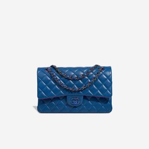 Chanel Timeless Medium Lamb Blue / Purple