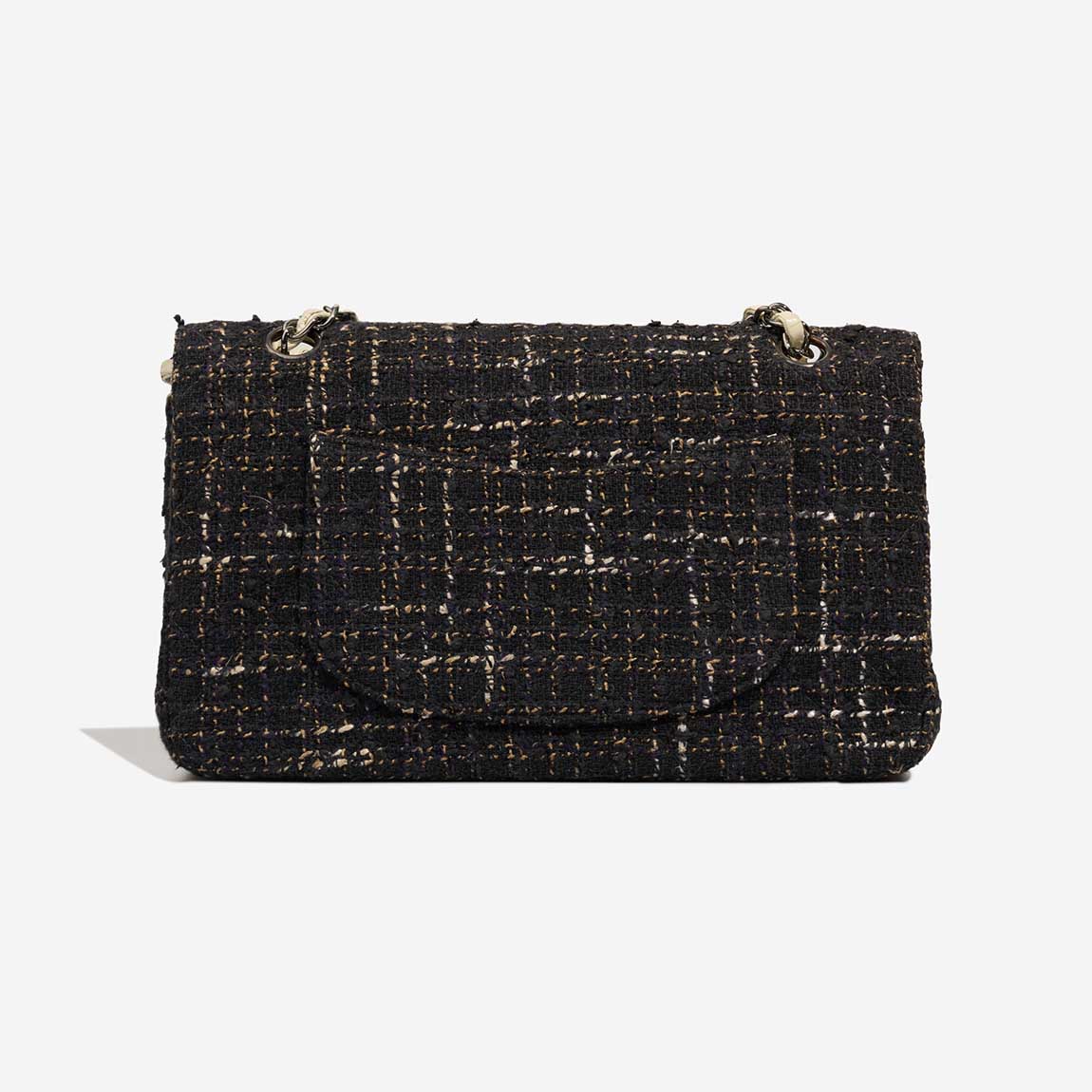 Chanel Timeless Medium Tweed White / Marine - 图片 4