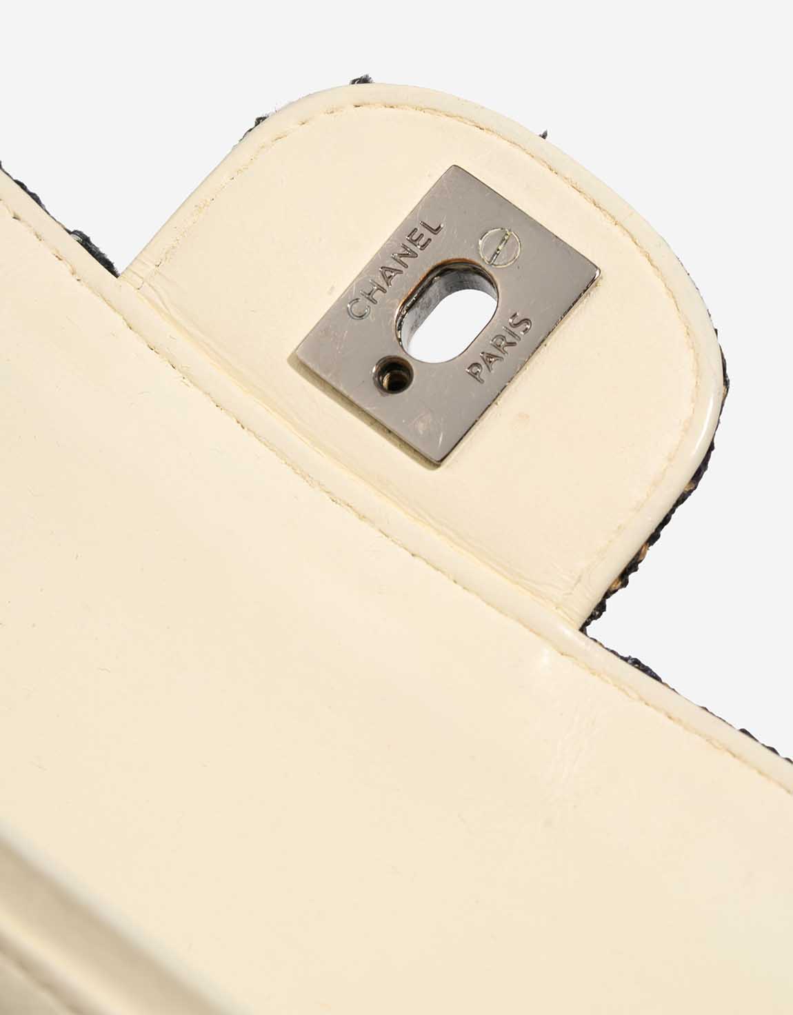 Chanel Timeless Medium Tweed White / Marine - 图片 10