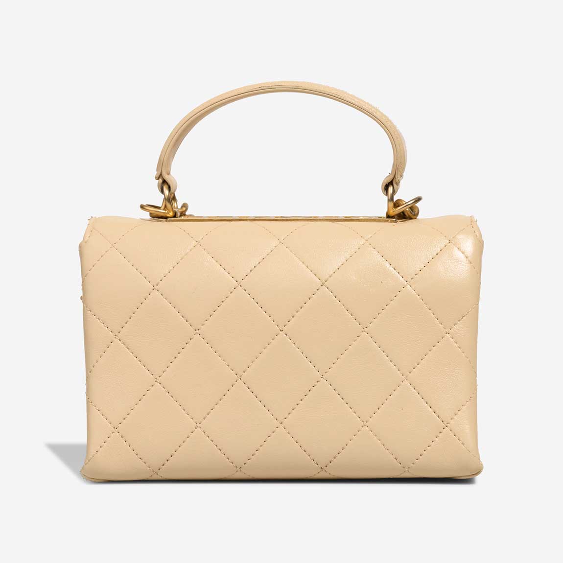 Chanel Timeless Handle Small Lamb Beige - 图片 4