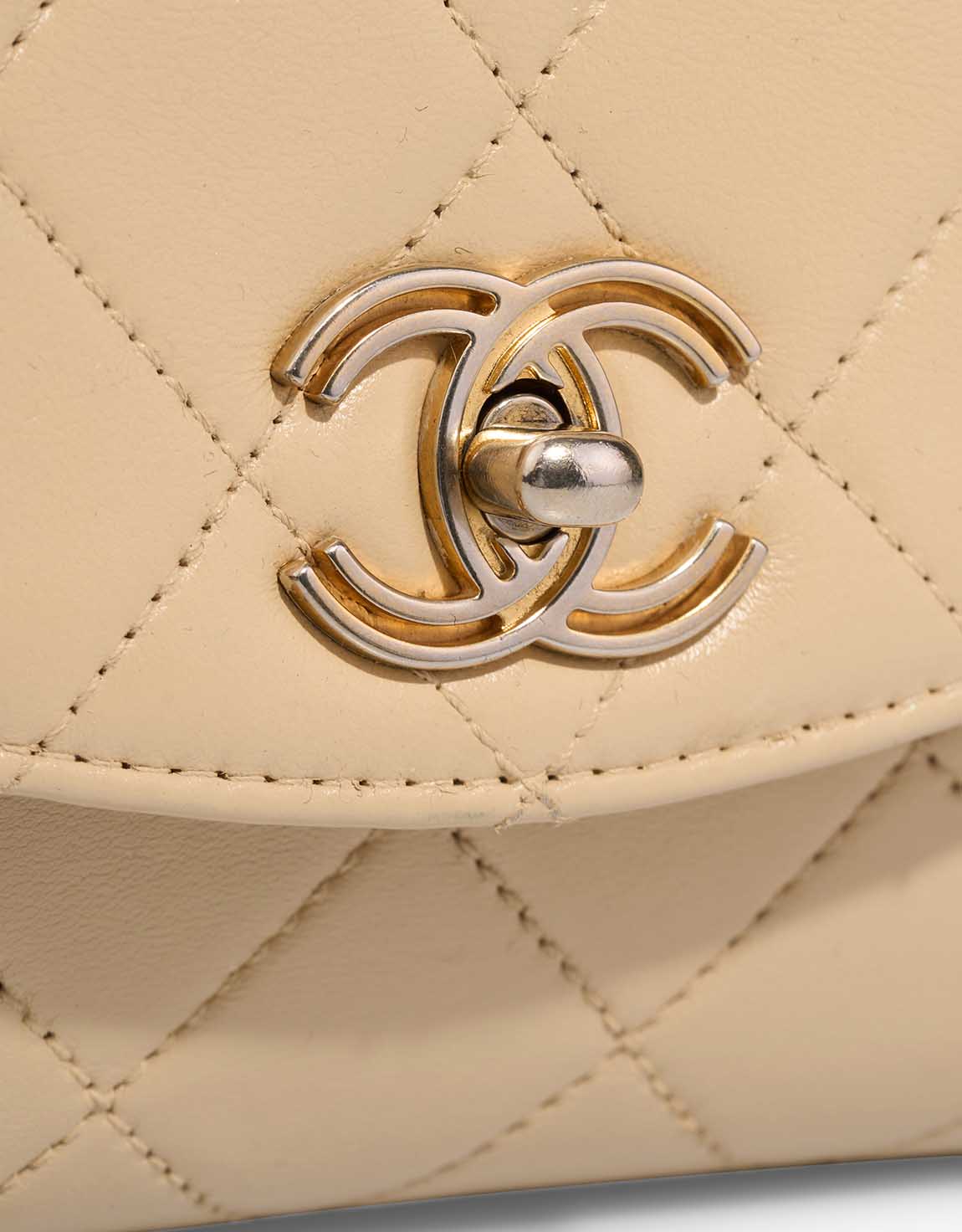 Chanel Timeless Handle Small Lamb Beige - 图片 7