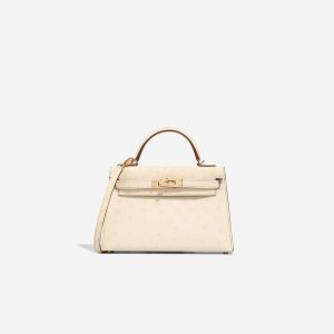 Hermès Kelly Mini HSS Ostrich Nata