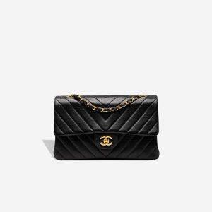 Chanel Timeless Medium Lamb Black / Red