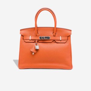 Hermès Birkin 30 Clémence Orange H
