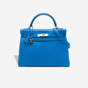 Hermès Kelly 32 Togo Bleu Zanzibar