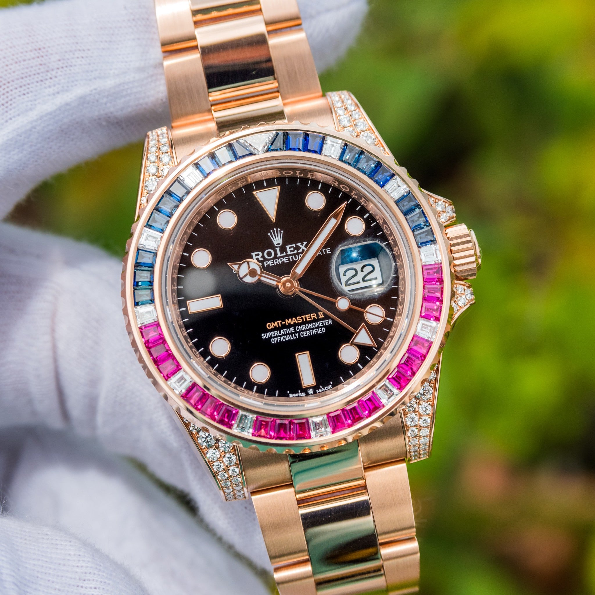 Rolex 2023 GMT-Master II 126755SARU Rose Gold - Image 3