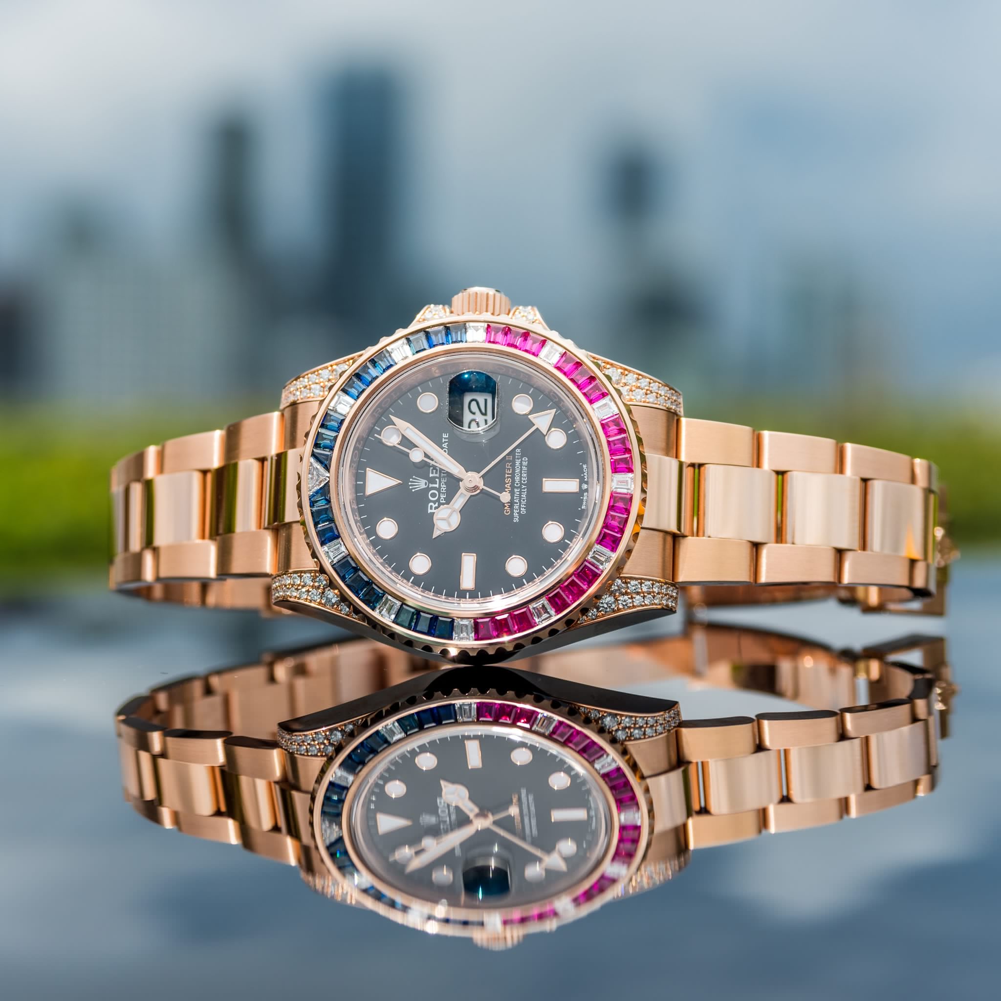 Rolex 2023 GMT-Master II 126755SARU Rose Gold