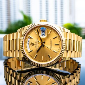 Rolex 2025 Day-Date Yellow Gold 128238 36mm