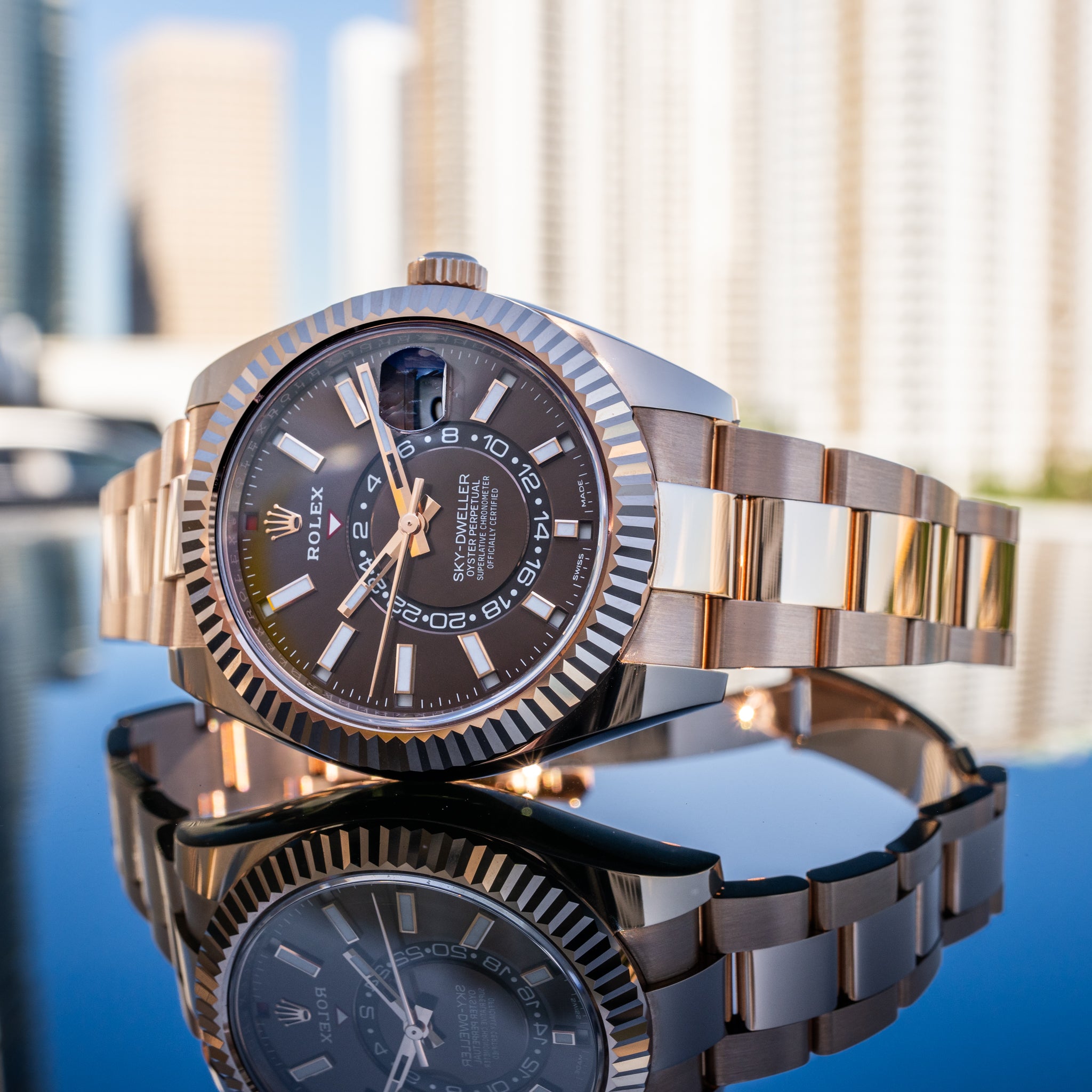 Rolex 2022 Sky-Dweller 336935 Chocolate - Image 5