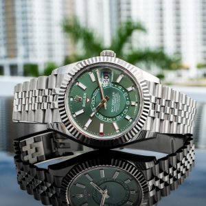 2025 Rolex 336934 Sky-Dweller Green Dial 42mm