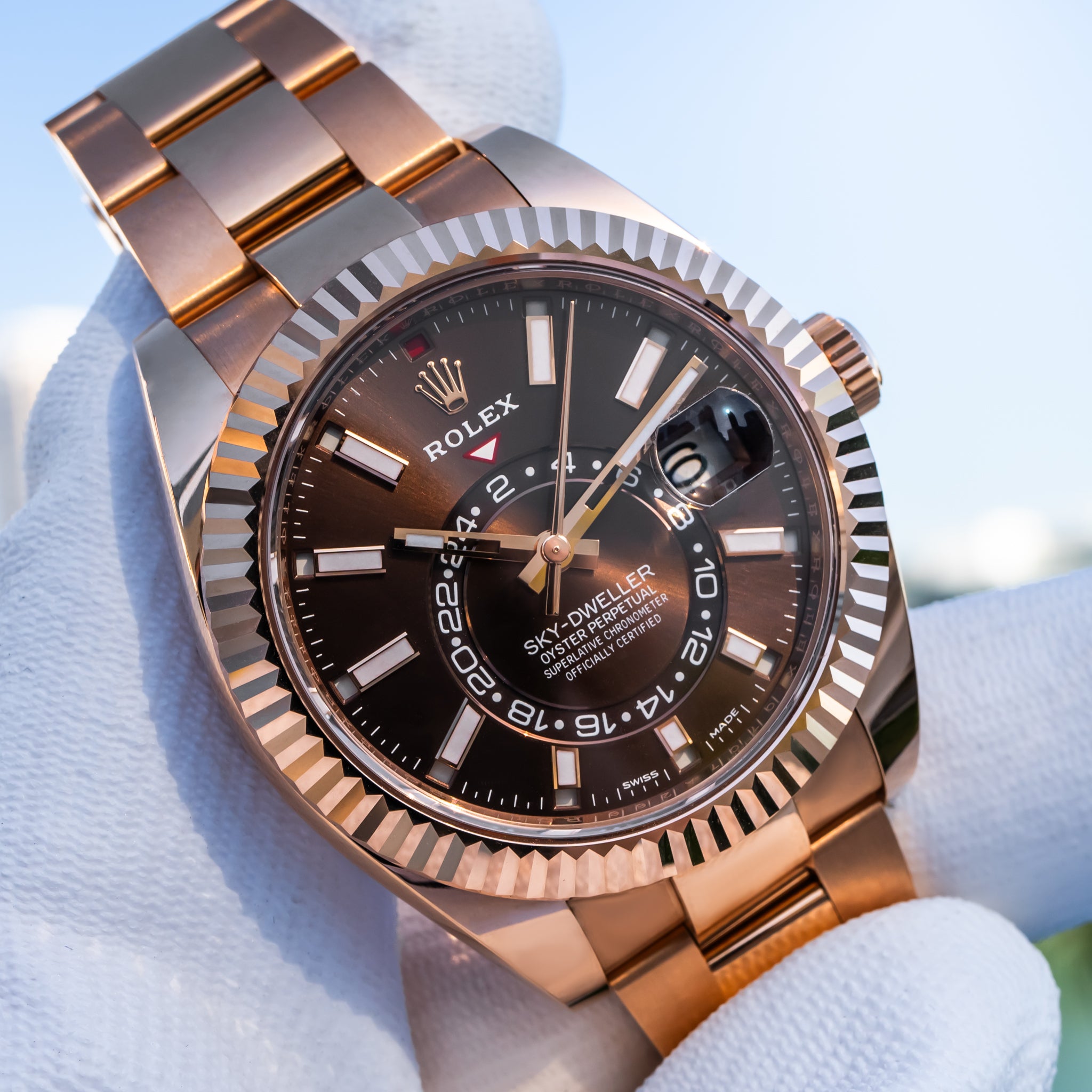 Rolex 2022 Sky-Dweller 336935 Chocolate - Image 2